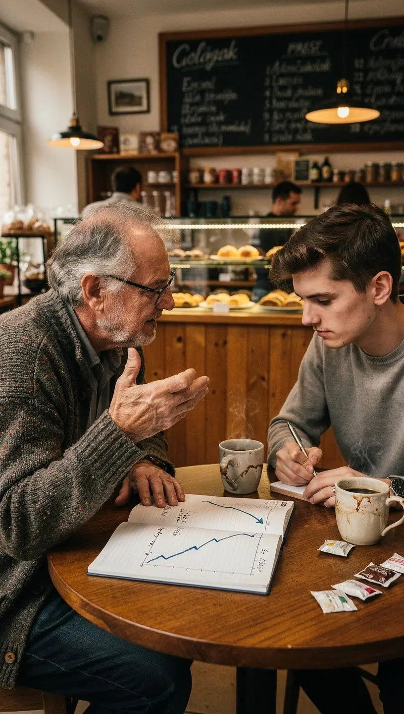 Személyes pénzügyi napló nyitott oldalakkal és íróeszközzel