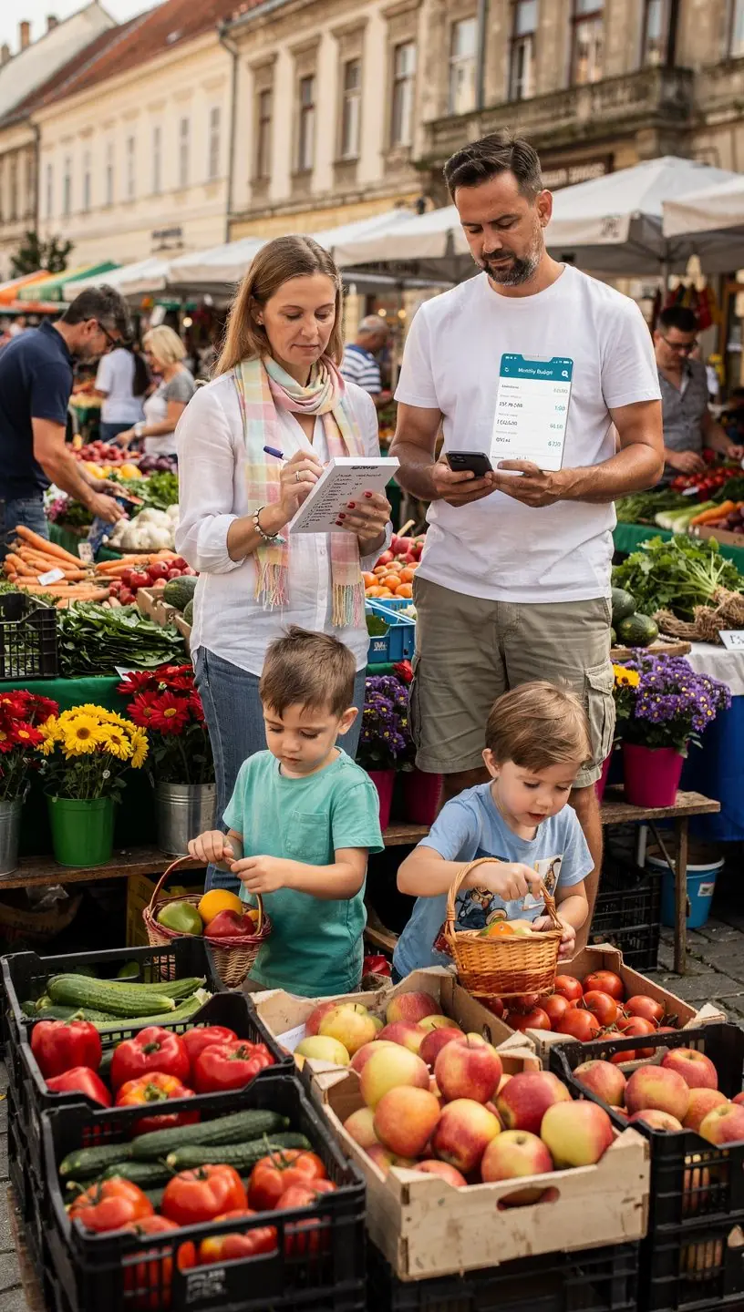 Kép egy személyről, aki pénzügyi célokat tűz ki a jövőre